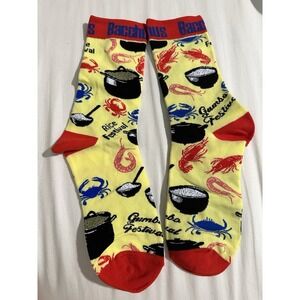 2025 Krewe Bacchus Novelty Socks Bridge City Gumbo / Crowley Rice Fest Float #32